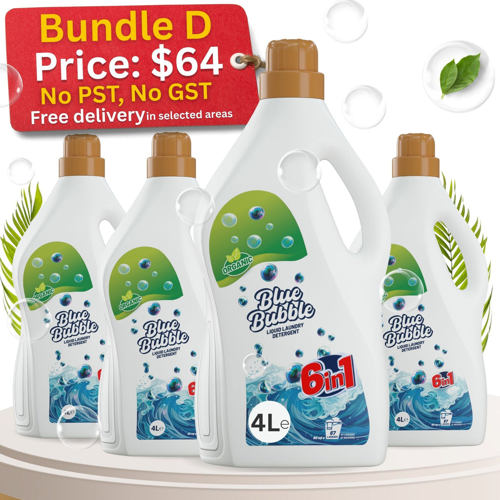 4 × 4L Eco-Friendly Laundry Detergent