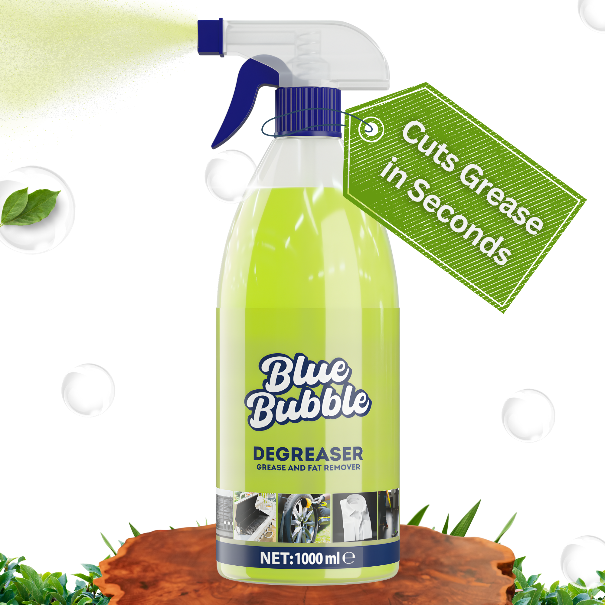 2×4L Eco-Friendly Laundry  Detergent + 3 Free  Eco-Friendly Hand Soap + 1 Heavy -Duty Degreaser 1 L